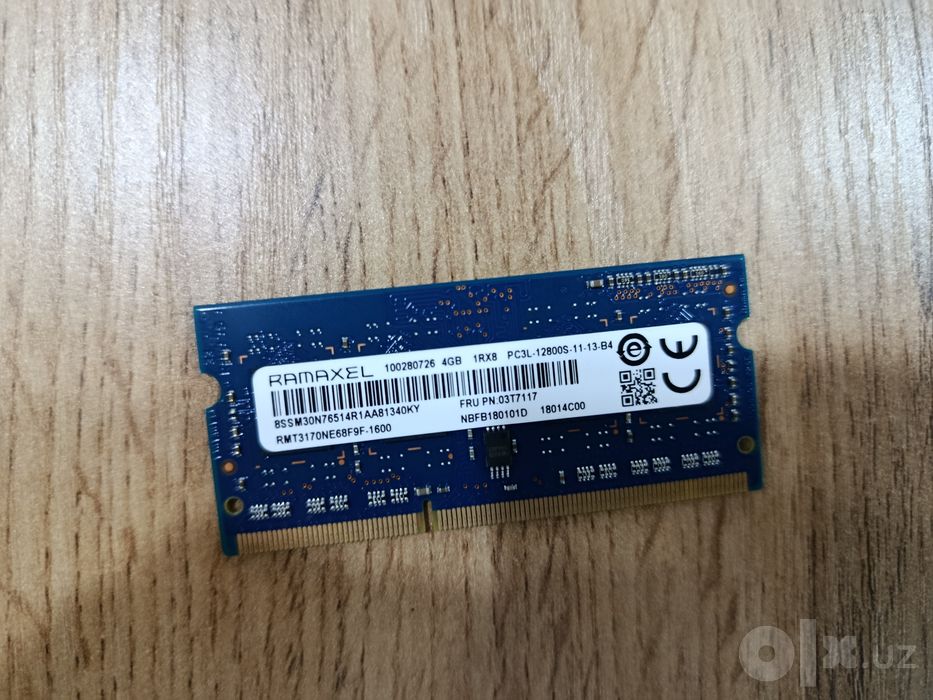 DDR3L 4 gb 1600mhz