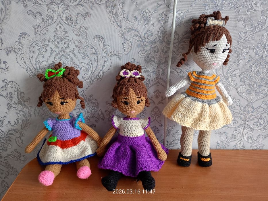 Продам вязанные куклы