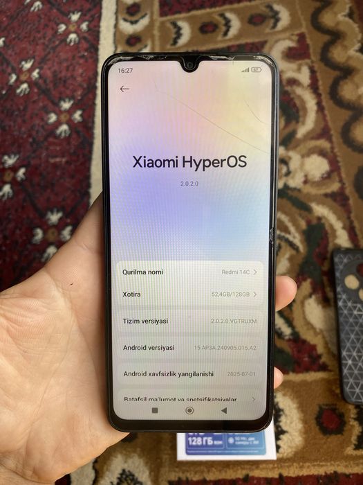 REDMI 14C srochna sotiladi