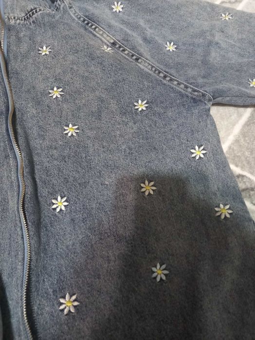 Дънково яке с качулка