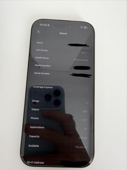 Iphone 16 pro 256 gb
