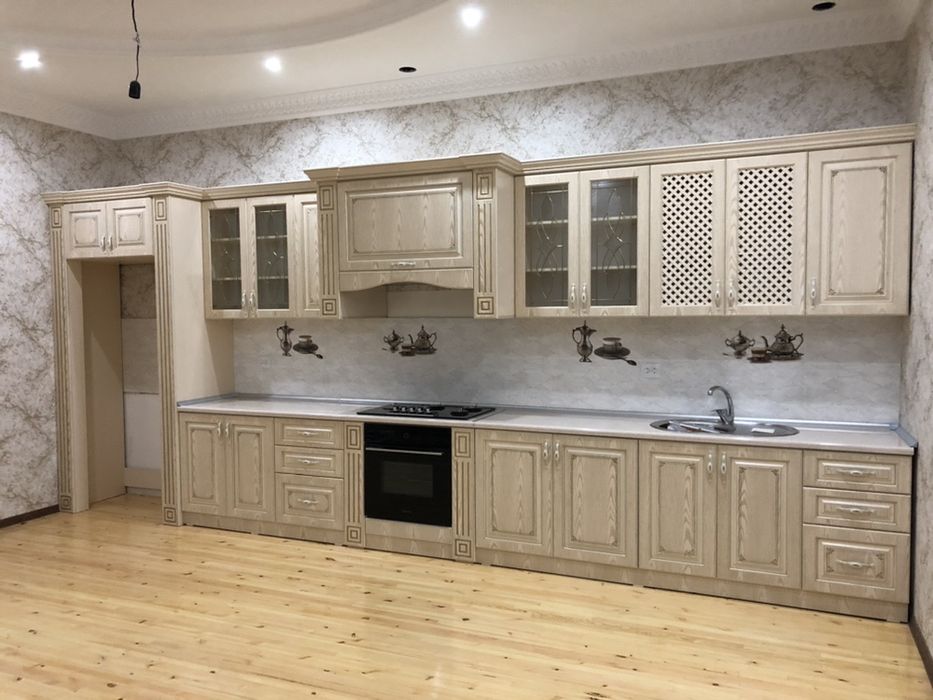 Кухонная мебель на заказ Шкафы Столешницы Искуственный мрамор