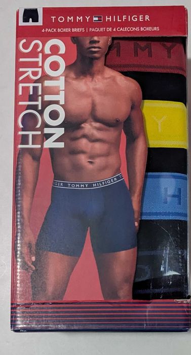 Tommy Hilfiger Cotton Stretch 4 Pack мъжки боксерки пакет от Сащ