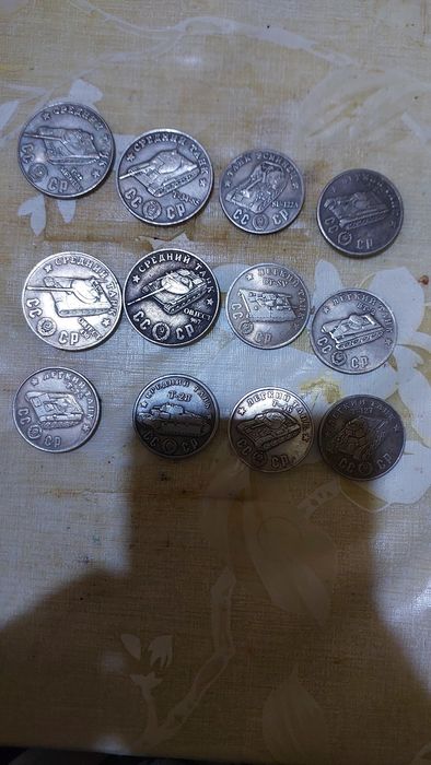 Монеты танки все вместе