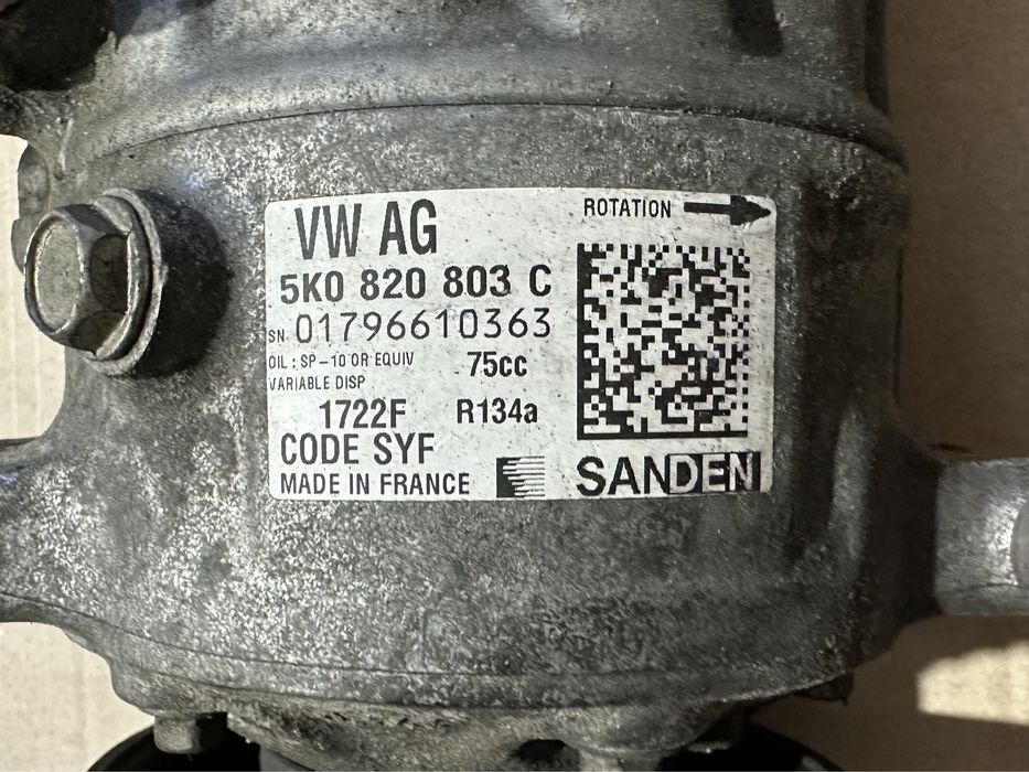 Compresor clima / Ac VW, Audi, Skoda, Seat : 1.6 / 2.0