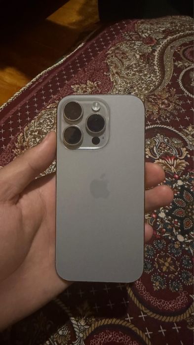 iphone 16 pro, Серебристый