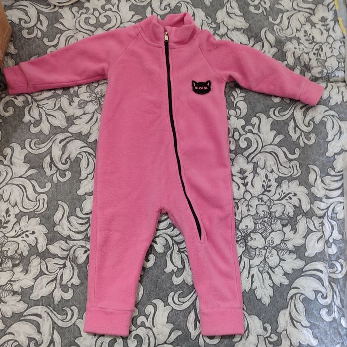 Комбинезон флисовый, костюм стеганный