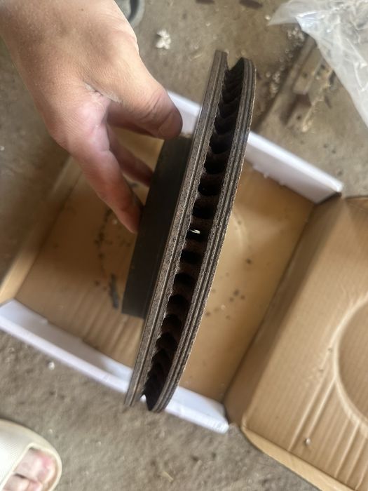 Тормозной диск на камри 70