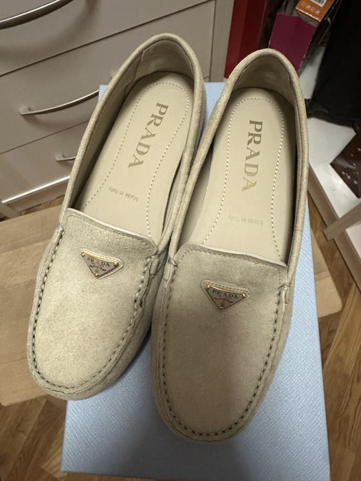 Лоферы Prada оригинал, надевала один раз