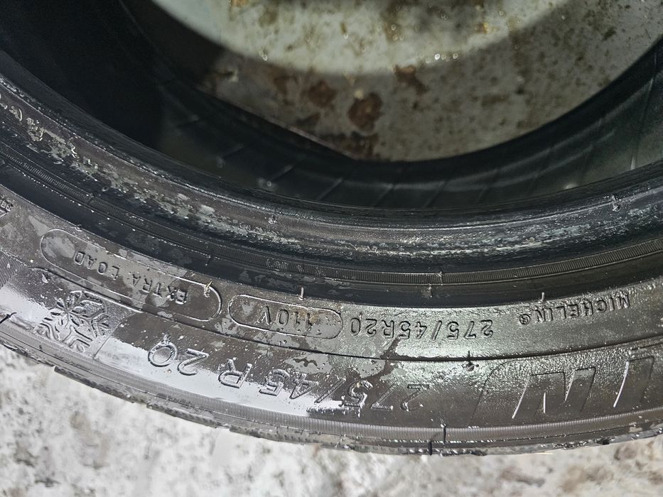 275 45 20 m+s michelin runflat