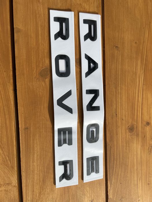 Set litere scris Land Rover Range Rover Sport emblema capota portbagai