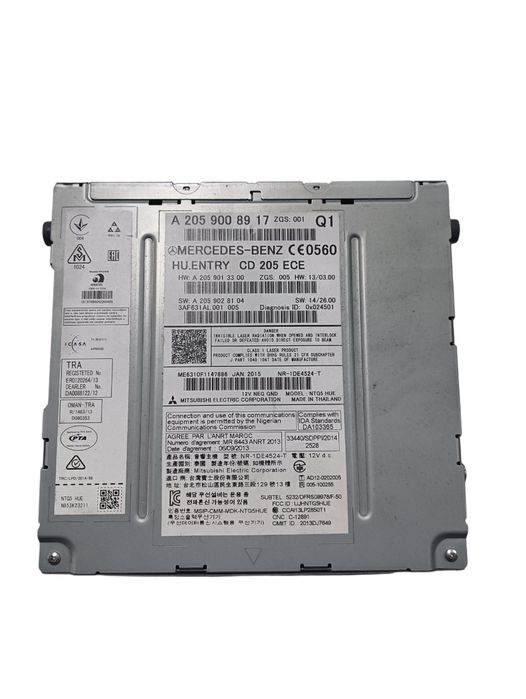 Cd Player Auto Mercedes-Benz C-Class W205 2013 - > A2059008917