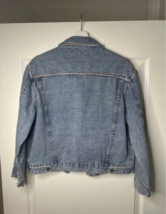 Geacă din Denim cu pietre