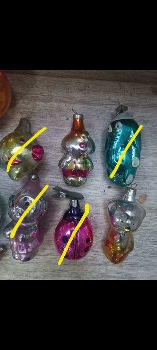 Новогодние советские игрушки