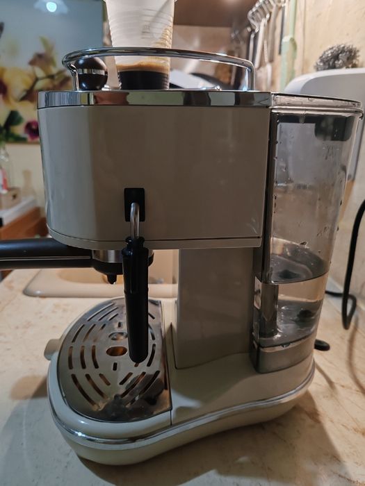 Кафемашина De'Longhi Icona Vintage ECOV 311, 1100W, бежова