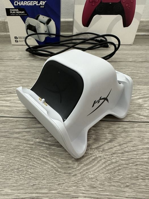kit controller ps5 cu dock hyperx
