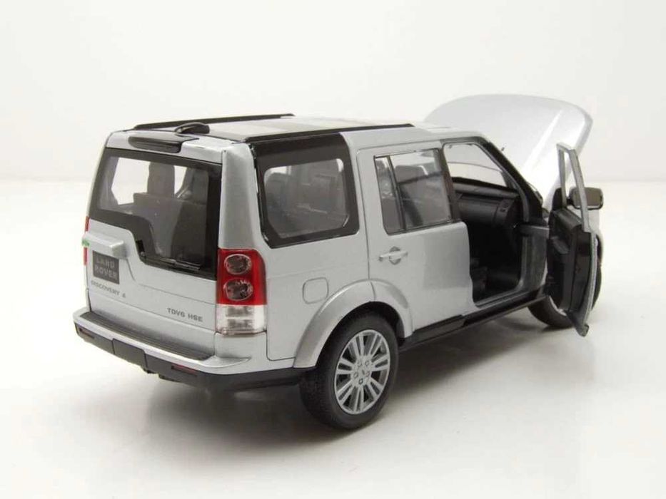 Macheta auto Land Rover Discovery 4 Gri, 1:24 Welly