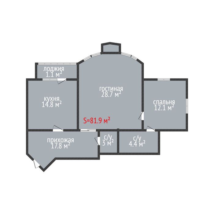 Продажа 2-комнатной квартиры