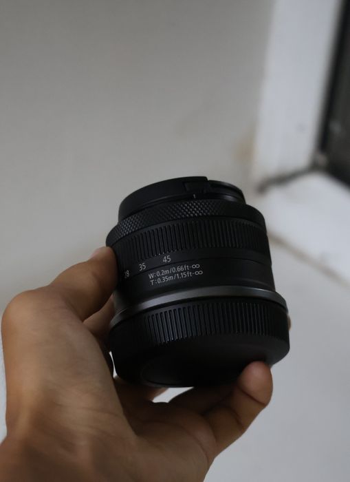 Объектив на canon rf-s 18-45