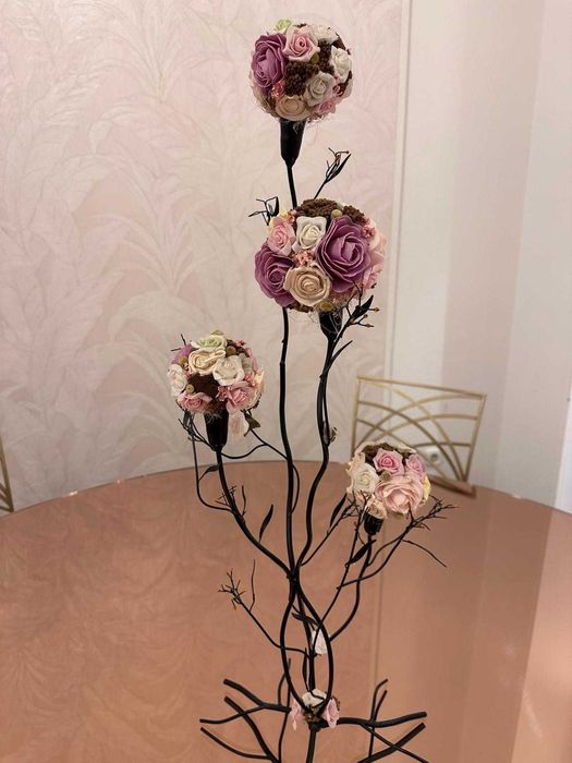 Vand ornamente florale artificiale