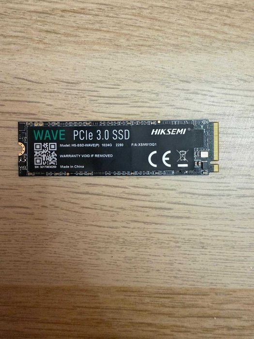 % REDUCERE - SSD NVME 1 Tb Hiksemi PCIe 3.0 NOI - Nefolosite - 0 ore OFERTA !!