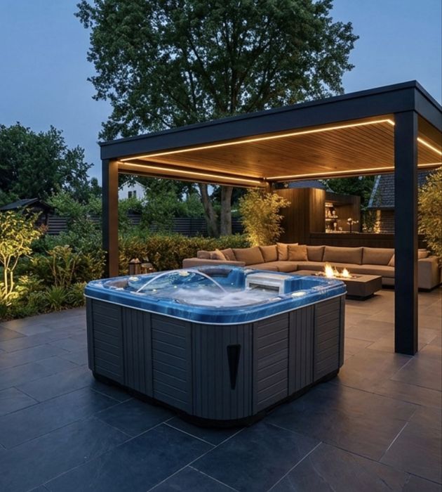 Jacuzzi cadă spa ciubăr baie