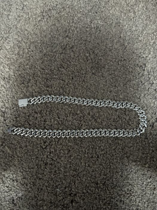 Lanț Cuban 47 cm + Pandantiv Cruce 7 cm – Set sau separat