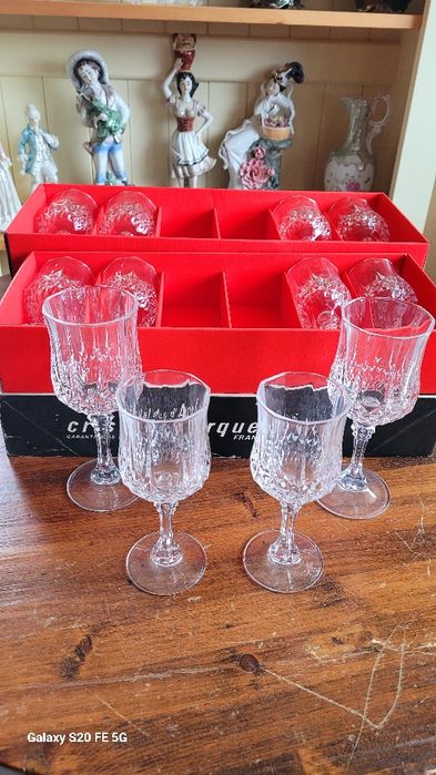 Декоративни чаши оловен кристал Longchamp  Франция