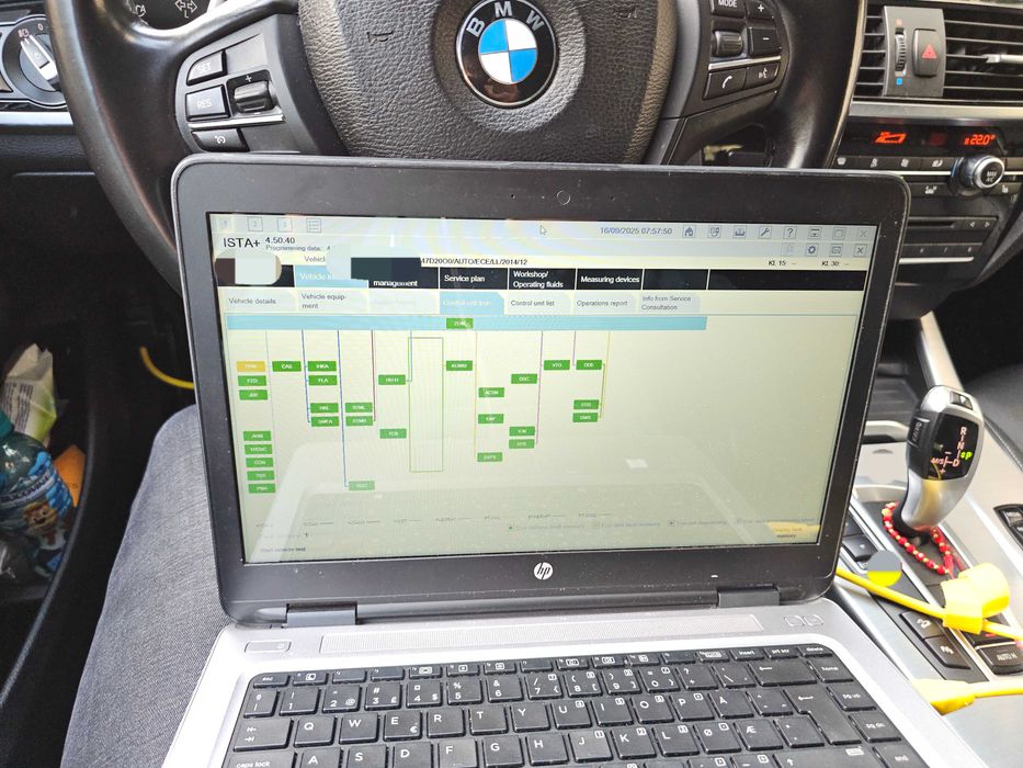 Pachet Laptop Diagnoza Bmw Ista Inpa Esys + Interfete E-Net + Kdcan