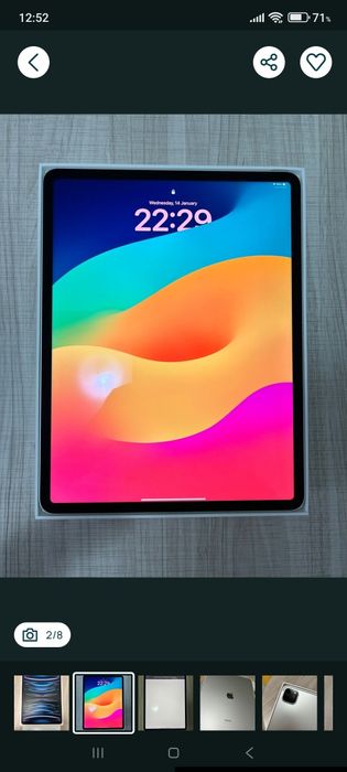 Ipad pro 12,9 inch(6 th generation)