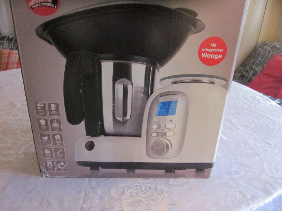 ЧИСТО НОВ!Термо Мултикукър Delux GourmetMaxx -10 функции в един уред