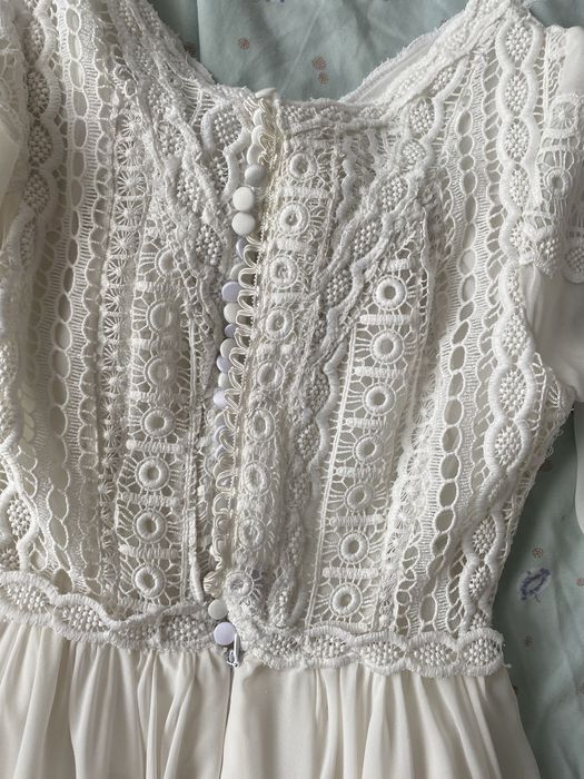 Rochie de mireasa cu trena marimea S