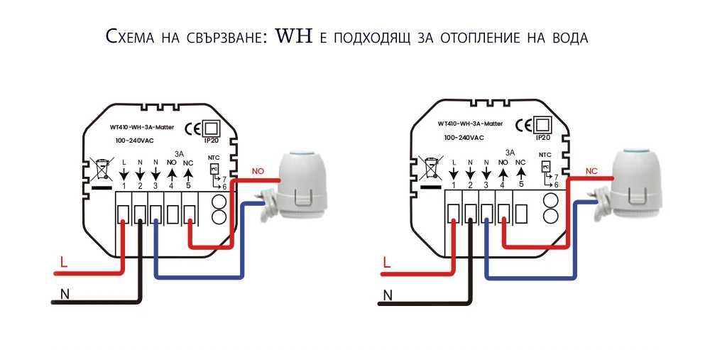 MIUCDA WiFi Програмируем термостат за водно подово отопление 3A