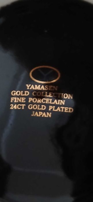 Ваза Yamasen Gold Collection Fine Porcelain 24ct Gold