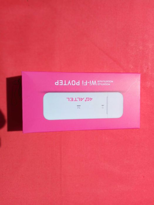 новый раздает вайфай! роутер модем алтел usb 4G+