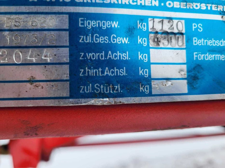 Imprastiat gunoi Mengele 4.3 t