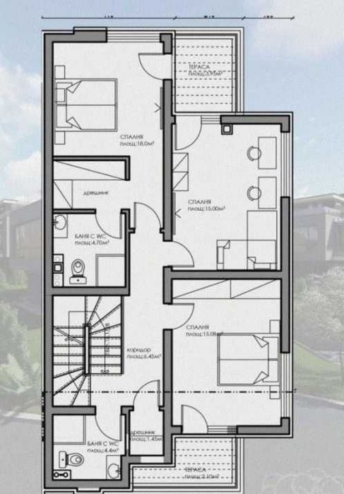 Продава се Къща в София, Горна баня - 676 кв.м за 1500 €/кв.м - Снимка #20