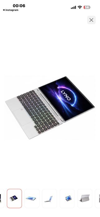 Ноутбук lyno новая с пленкой