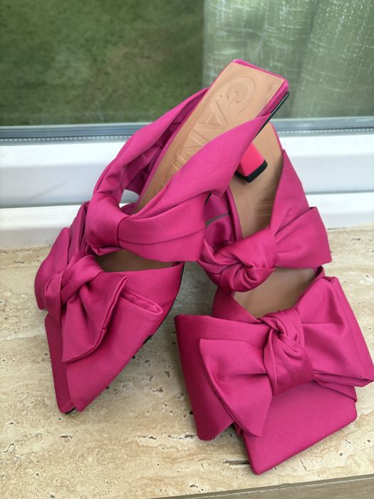 Vand saboti Ganni, fuxia marimea 37