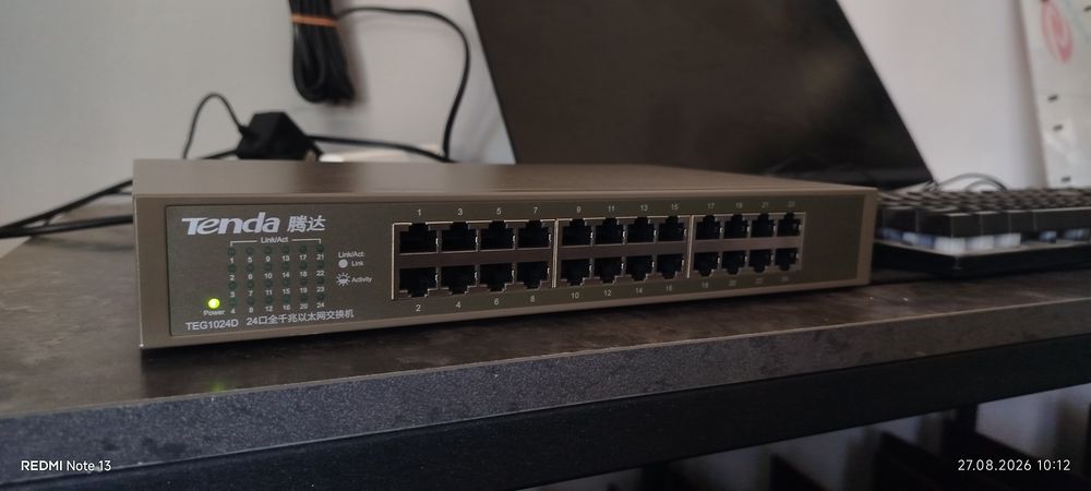 Tenda svich hub hab switch 1gbt/s