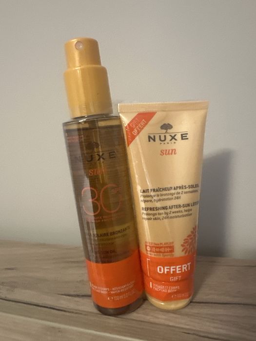 Nuxe Sun Слънцезащитно олио за тен SPF30 150 мл+мляко за след слънце