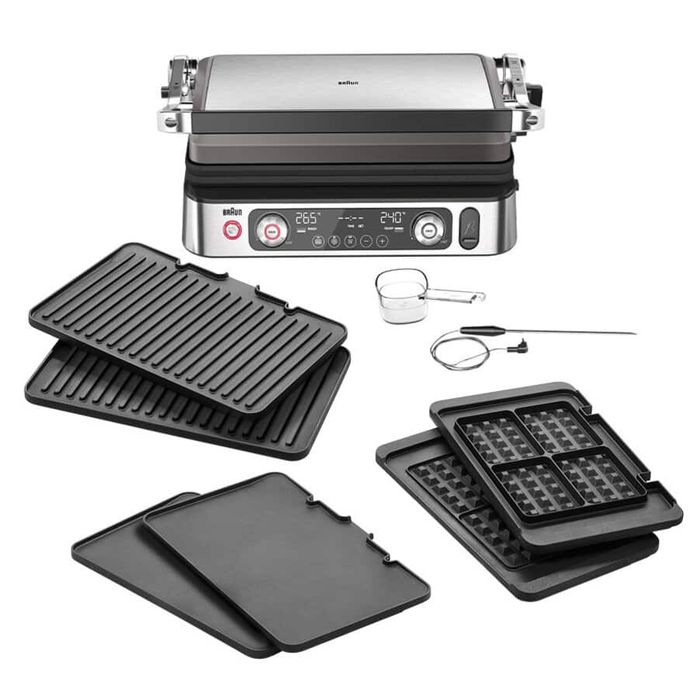 BRAUN MULTIGRILL 9 PRO контактна скара , барбекю , фурна , плочи