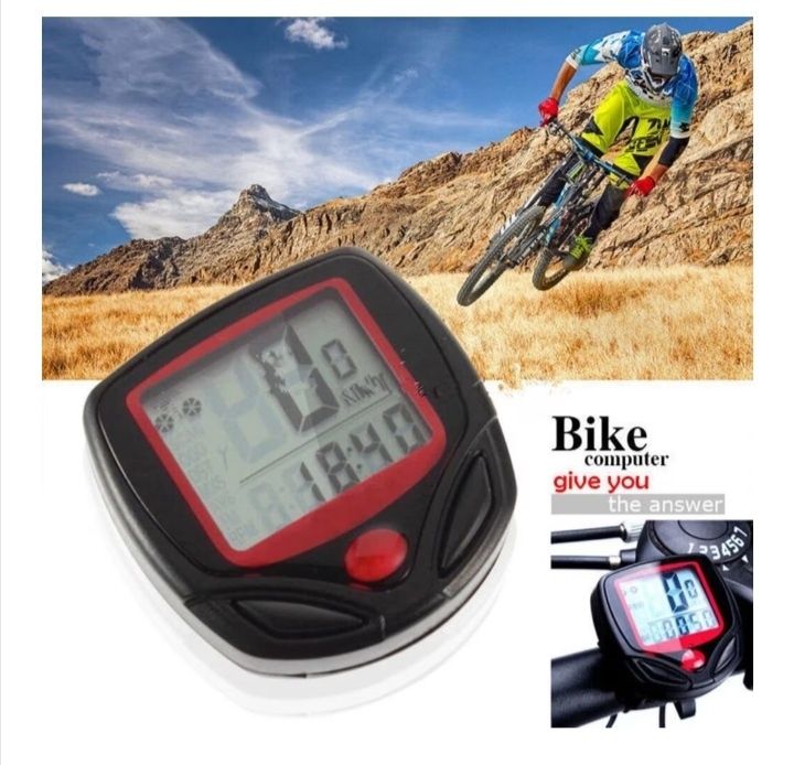 Kilometraj bike computer vitezometru bicicleta impermeabil 14 functii