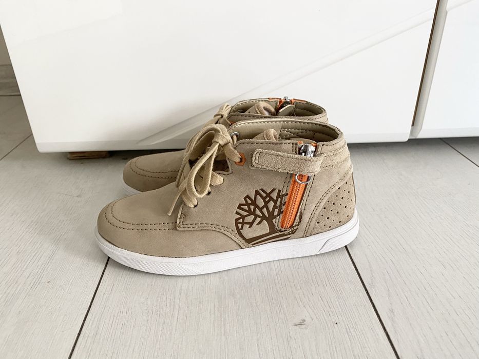 Детски обувки от естествена кожа Timberland