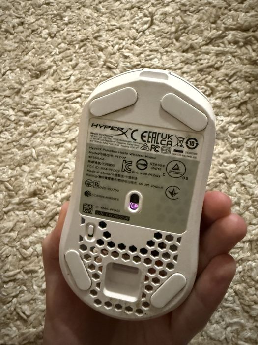 мышка hyper x белая