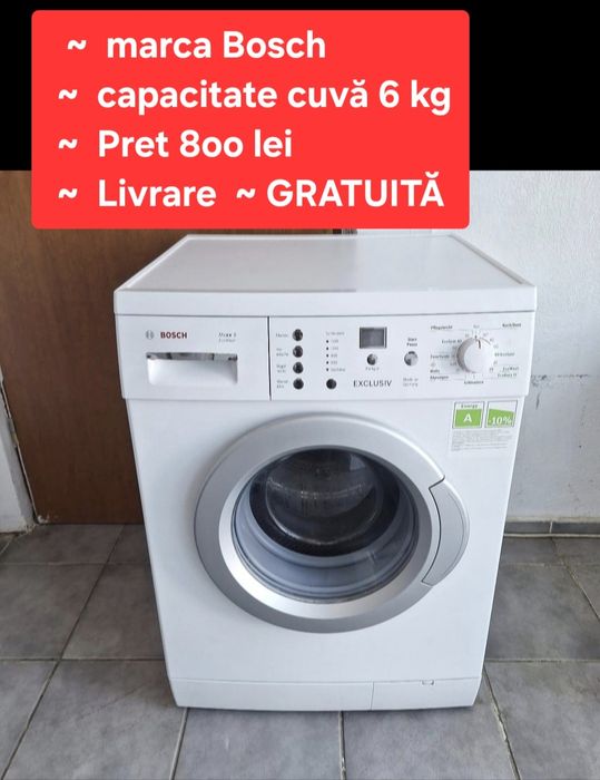 Masini de spalat rufe automate import Germania.  C710