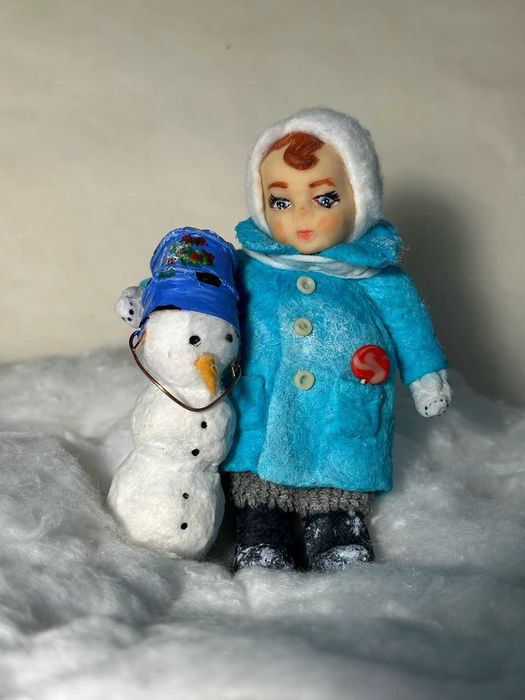 Ватные елочные игрушки "РЕТРО"