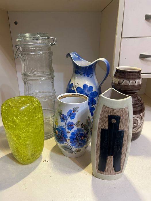 Набор коллекция посуды вазы