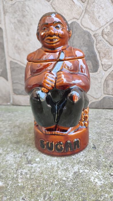 Borcan de zahăr vintage