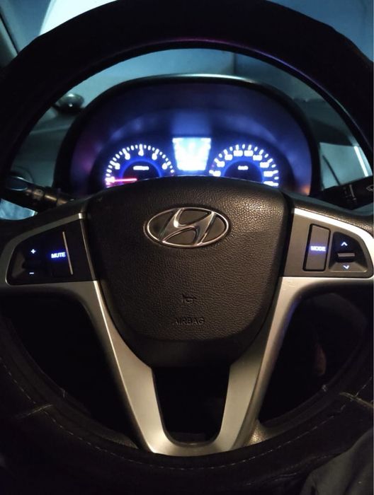 Мультируль. Кнопки на руль Kia Rio Hyundai Accent Solaris